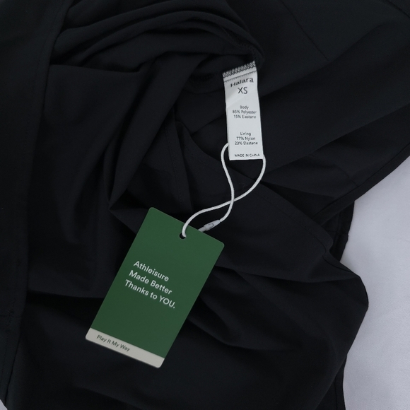 Halara Breezeful Backless Racerback Side Pocket High Low Flowy Midi Quick Dry - Picture 7 of 8